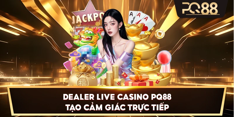 Dealer Live Casino PQ88 tạo cảm giác trực tiếp