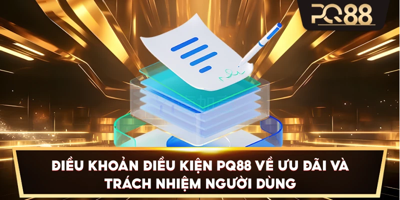 Điều Khoản Điều Kiện PQ88 về ưu đãi và trách nhiệm người dùng